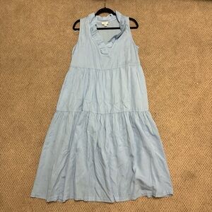 Crown & Ivy blue maxi dress size M